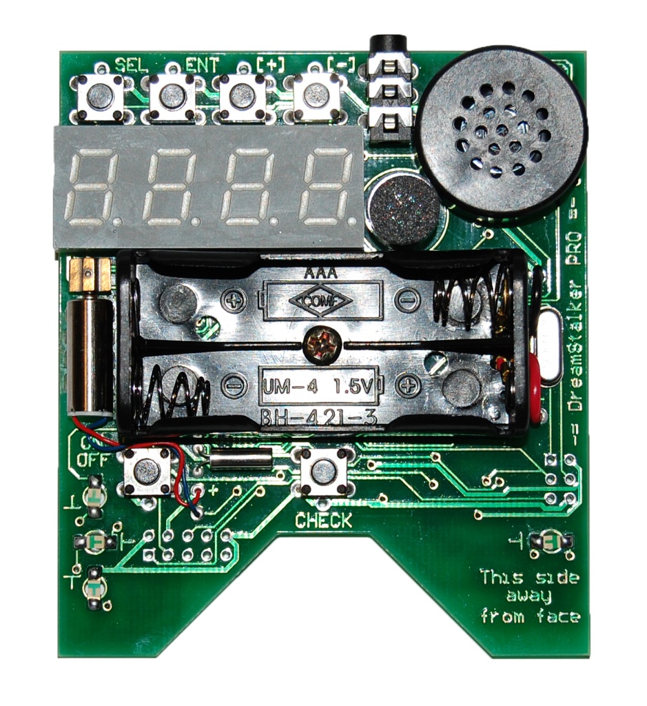 Прибор для осознанных сновидений DreamStalker PRO - верхняя сторона платы, фото 1.