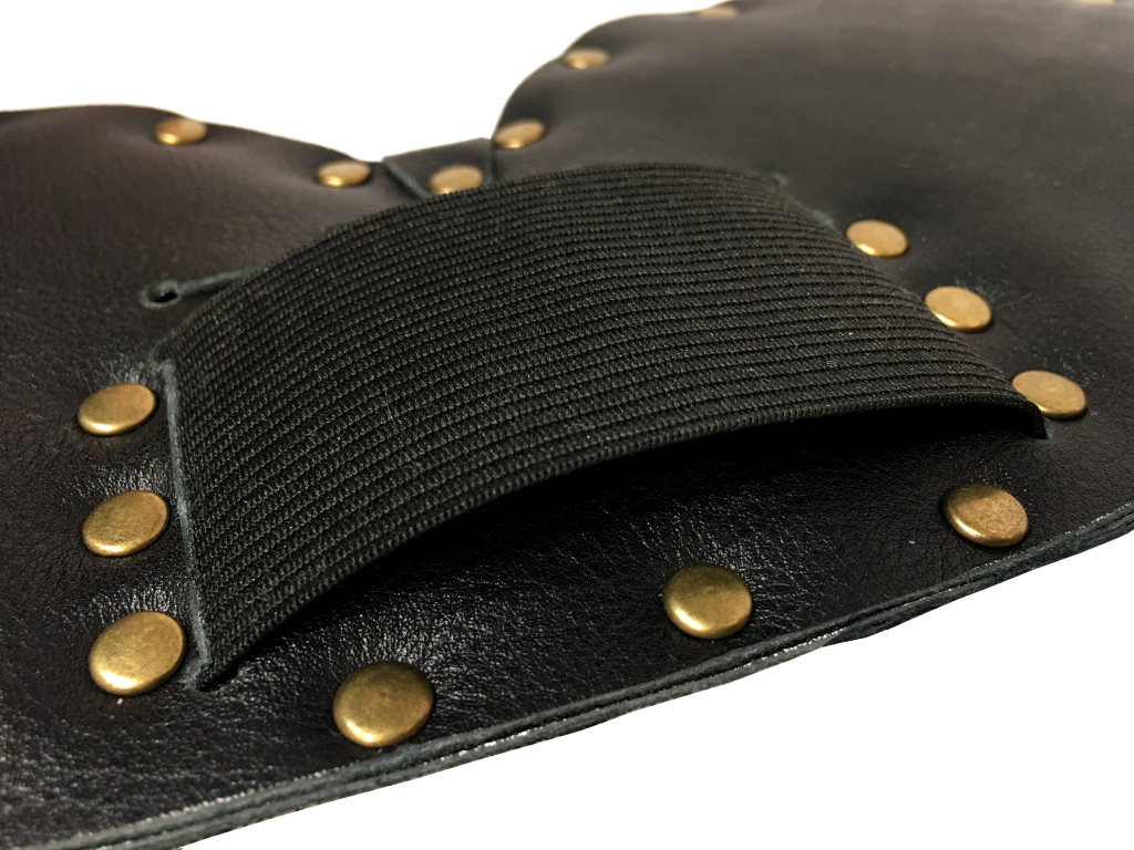 Маска для осознанных сновидений DreamStalker Ultra LX, эластичная резинка для крепления корпуса прибора, вид сзади