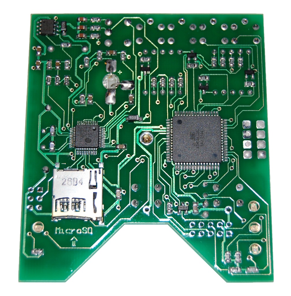 Прибор для осознанных сновидений DreamStalker PRO - нижняя сторона платы.