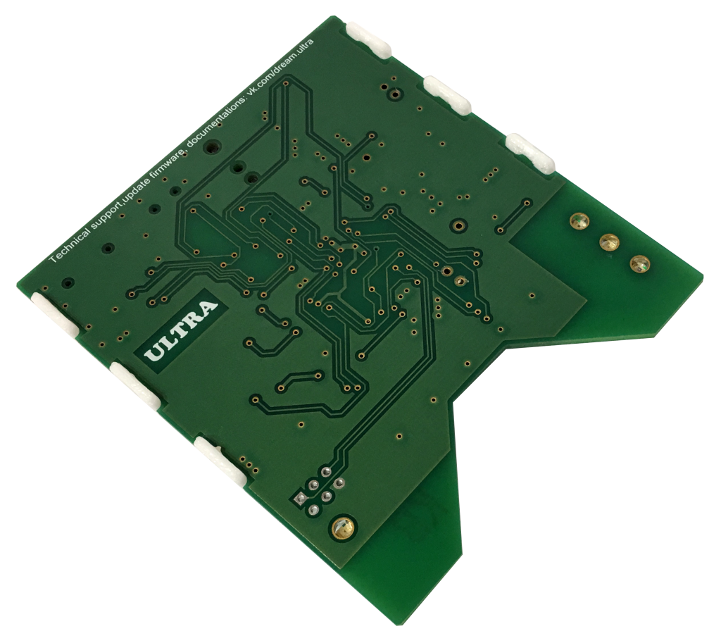 Прибор для осознанных снов DreamStalker Ultra LX - нижняя сторона корпуса, развитие приборов DreamStalker, DreamStalker Pro